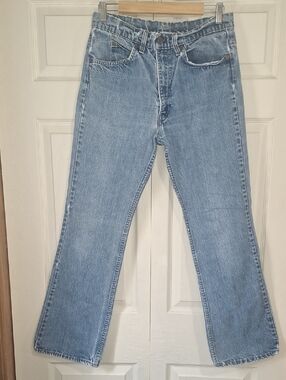 Vintage Orange Tab Levi's Denim Jeans - Medium Wash Blue - 30